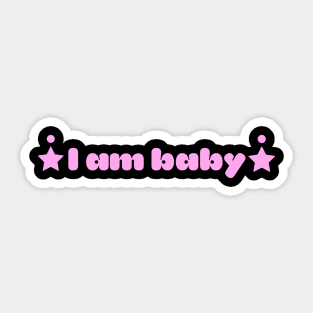 I am baby Sticker